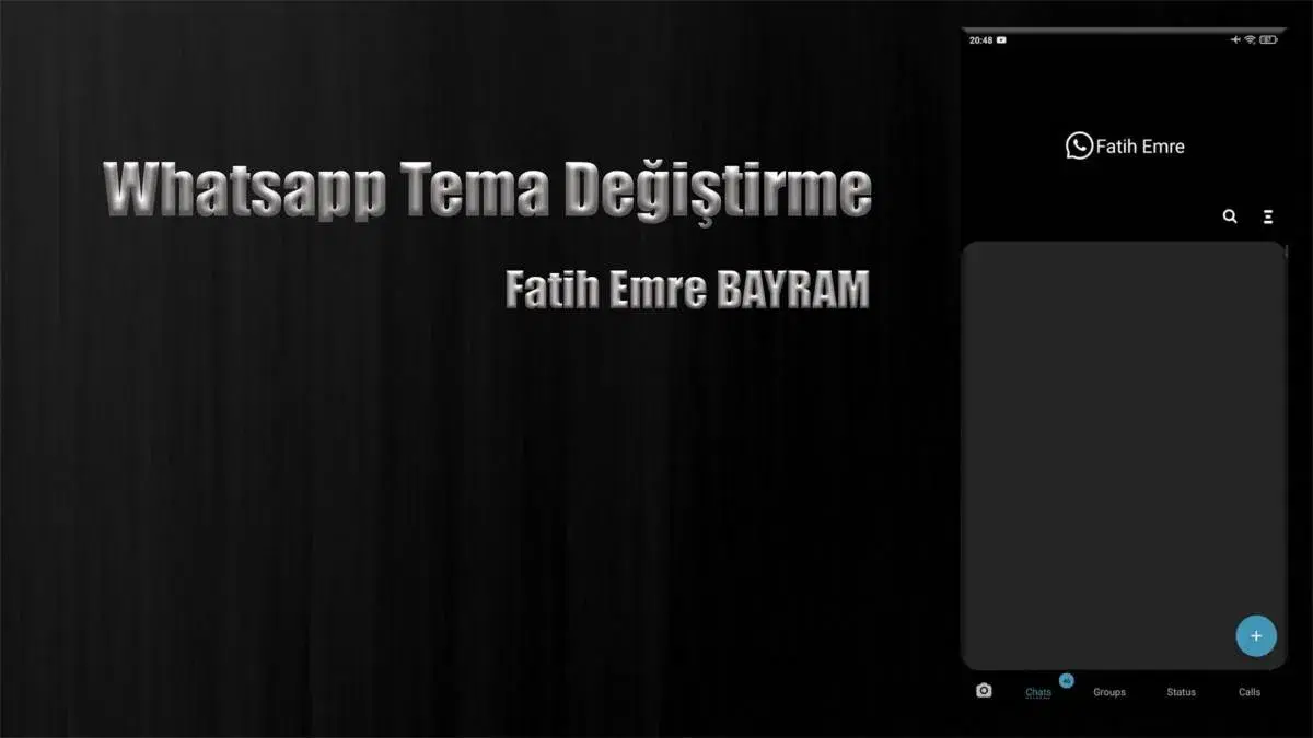 Whatsapp Tema Değiştirme