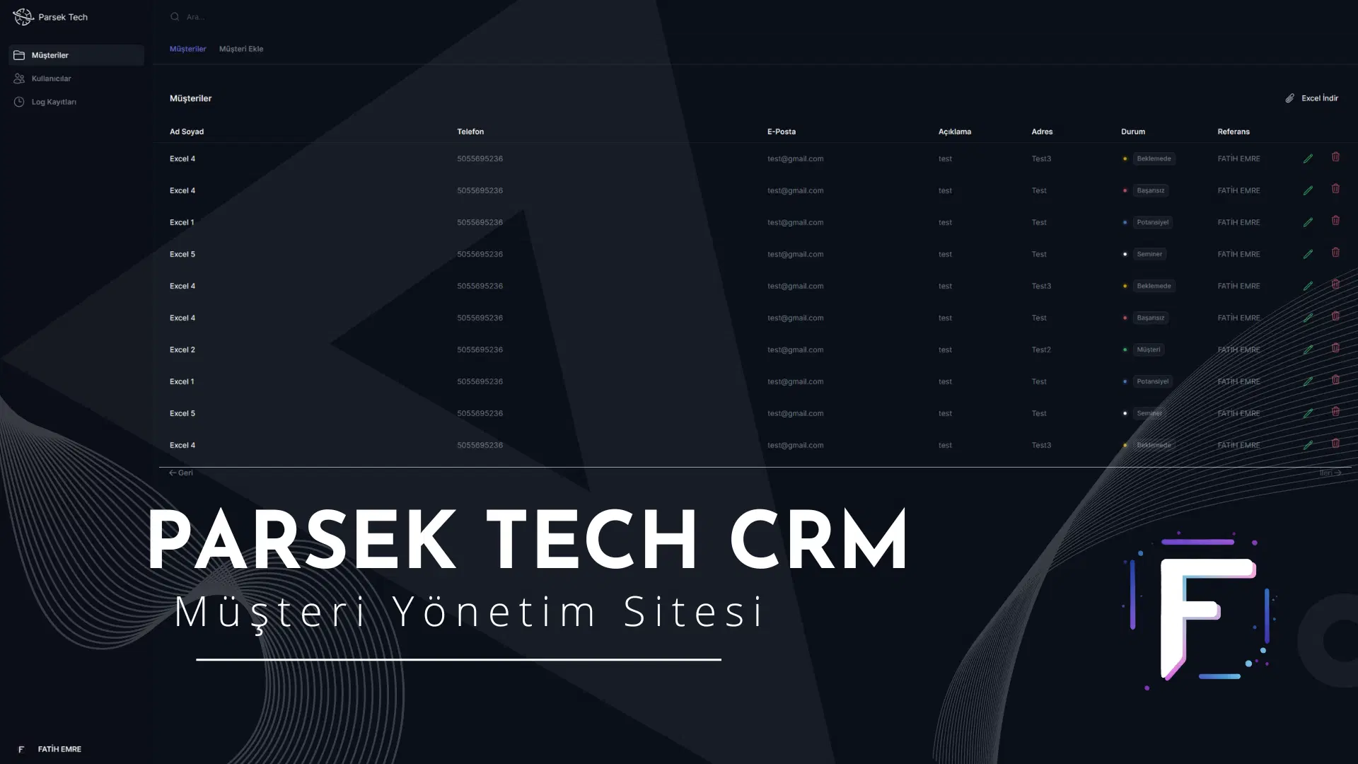 Müşteri Takip CRM